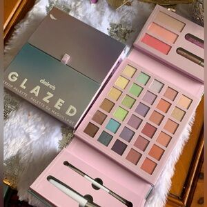 Claire’s GLAZED (2) Makeup Palette - Unused All-in-One Set